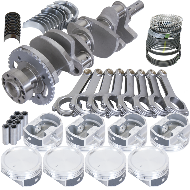 Eagle Chevy LS7 4.125in Crank 24 Tth Reluctor 6.125in H-Beam 4.135in Pistons Rotating Assembly main image 0