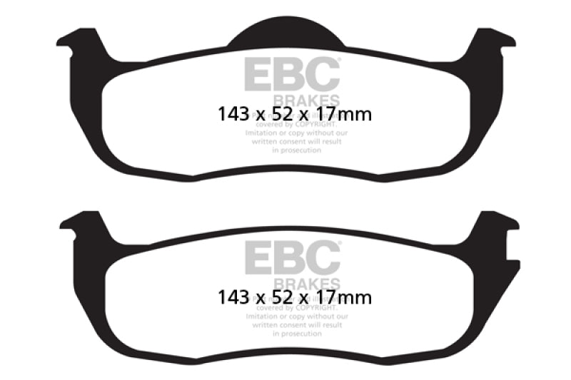 EBC Ultimax2 Rear Brake Pads - UD1041 EBC