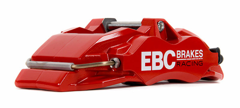 EBC Racing 13-22 Volkswagen Golf GTI MK7/MK8 2.0T Red Apollo-6 Front Left Caliper EBC