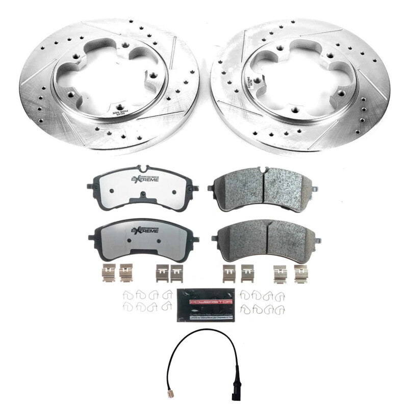Power Stop 2021 Ford Transit-150 Rear Z36 Truck & Tow Brake Kit PowerStop