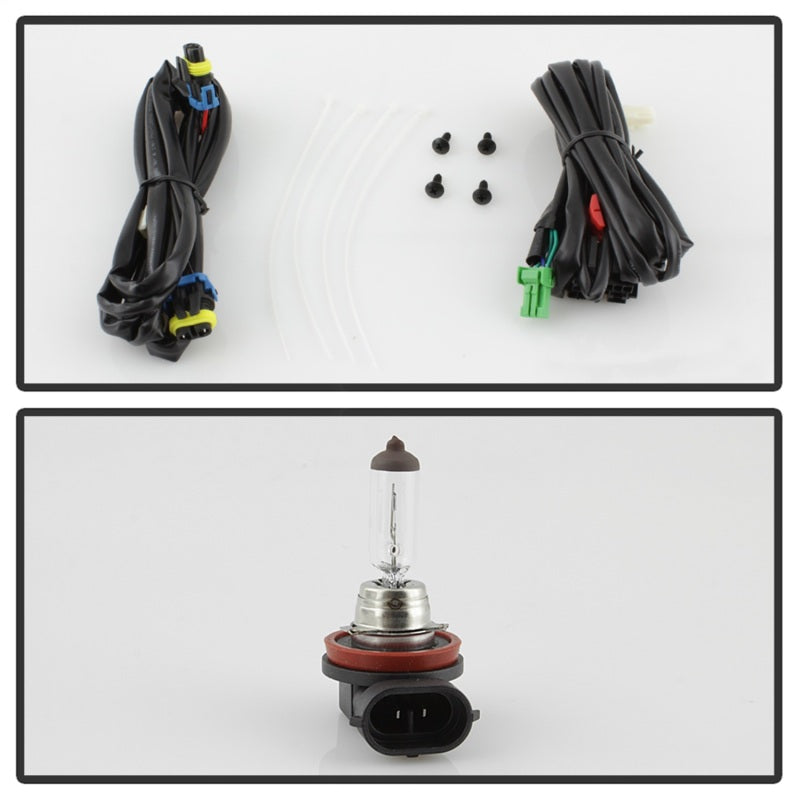 Spyder Honda CRV 2015-2016 OEM Fog Lights W/Switch and Cover Clear FL-HCRV2015-C SPYDER