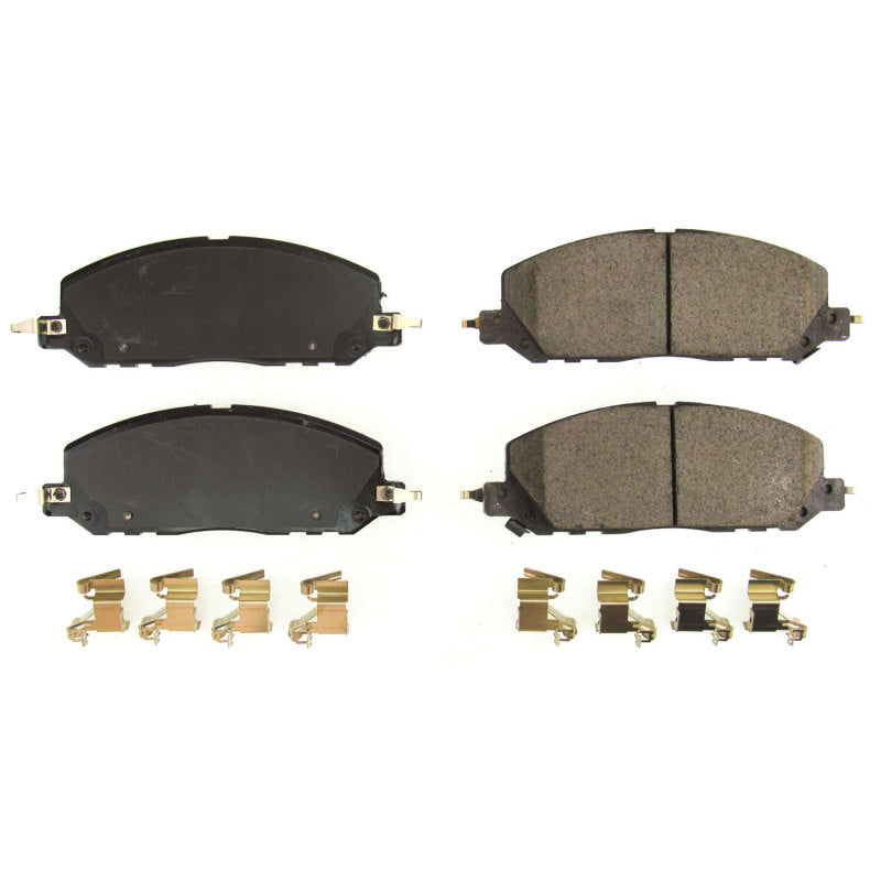 Power Stop 20-21 Ford Explorer Front Z17 Evolution Ceramic Brake Pads w/Hardware PowerStop