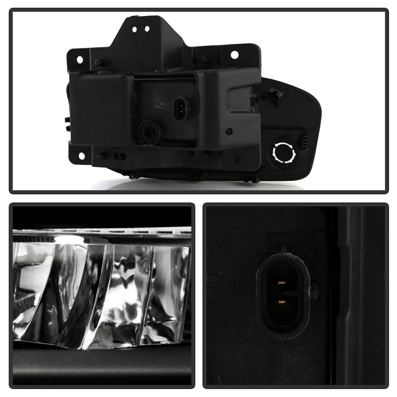 Spyder 19-22 Dodge Ram 2500/3500 OEM Full LED Fog Lights w/Universal Switch SPYDER