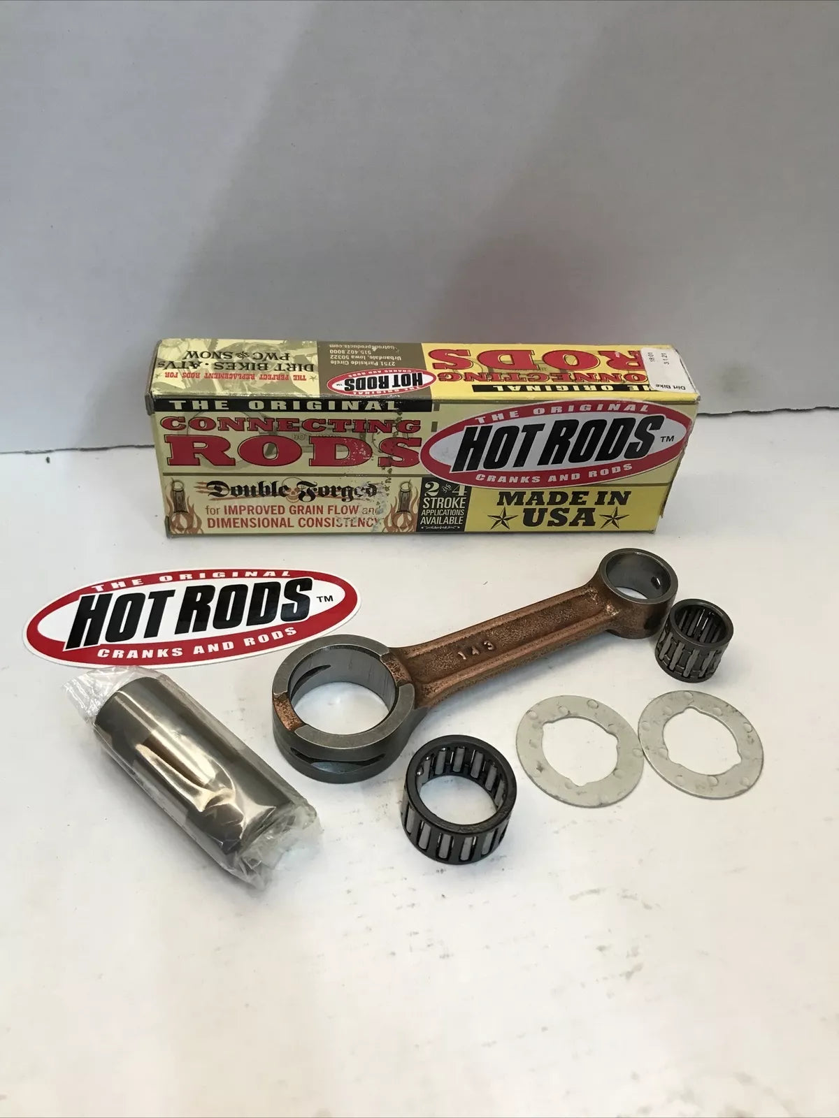 Hot Rods 97-00 Yamaha YZ 125 125cc Connecting Rod Kit - 8143 8143