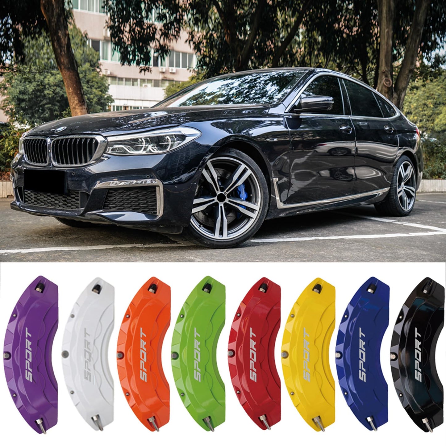 Power Stop 17-18 BMW 640i Front & Rear Z23 Evolution Sport Coated Brake Kit