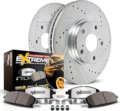 Power Stop 2021 Ford Transit-150 Front and Rear Z36 Truck & Tow Brake Kit
