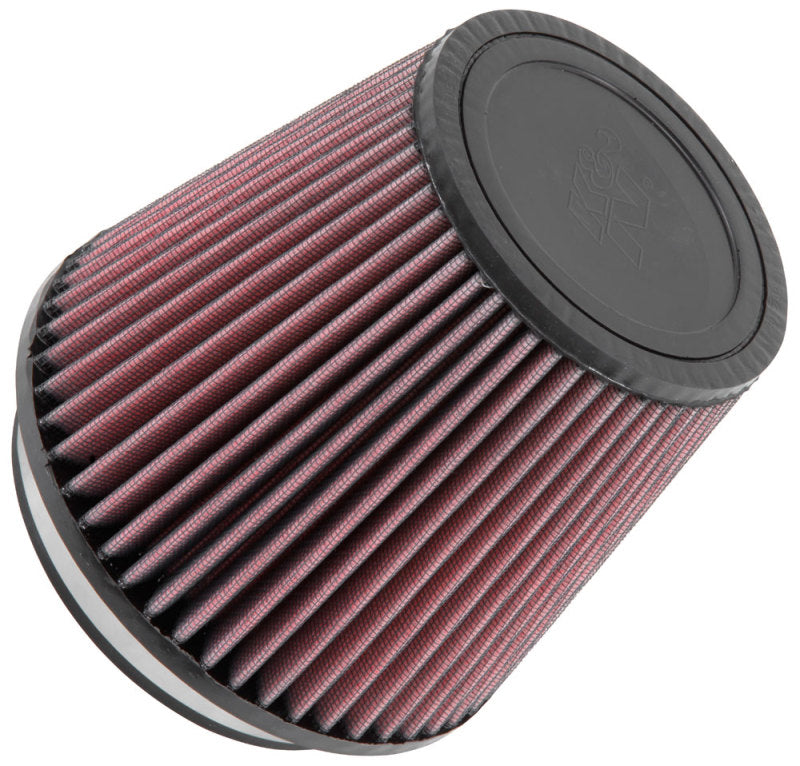 K&N Filter Universal Rubber Filter 5in Flange 6.5in Base 4.5in Top 5.5in Height K&N Engineering