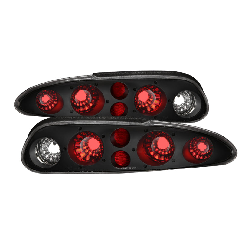 xTune Chevy Camaro 93-02 Euro Style Tail Lights - Black ALT-JH-CCAM98-BK SPYDER