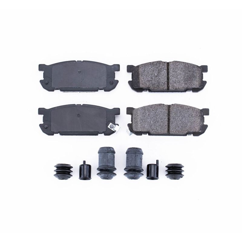 Power Stop 01-05 Mazda Miata Rear Z17 Evolution Ceramic Brake Pads w/Hardware PowerStop