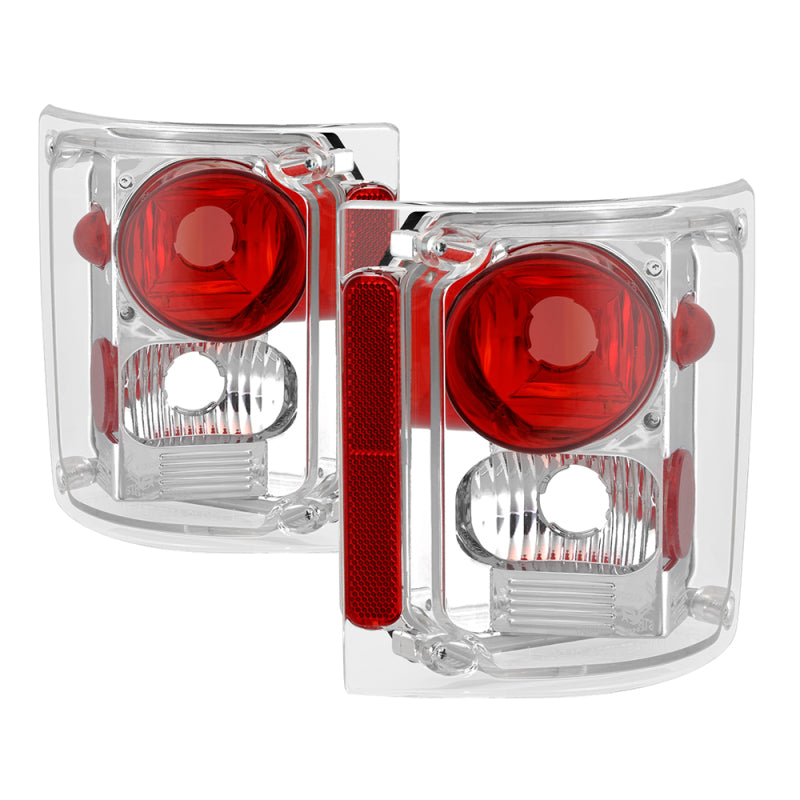 xTune Chevy Suburban 73-91 Euro Style Tail Lights - Chrome ALT-JH-CCK73-C SPYDER