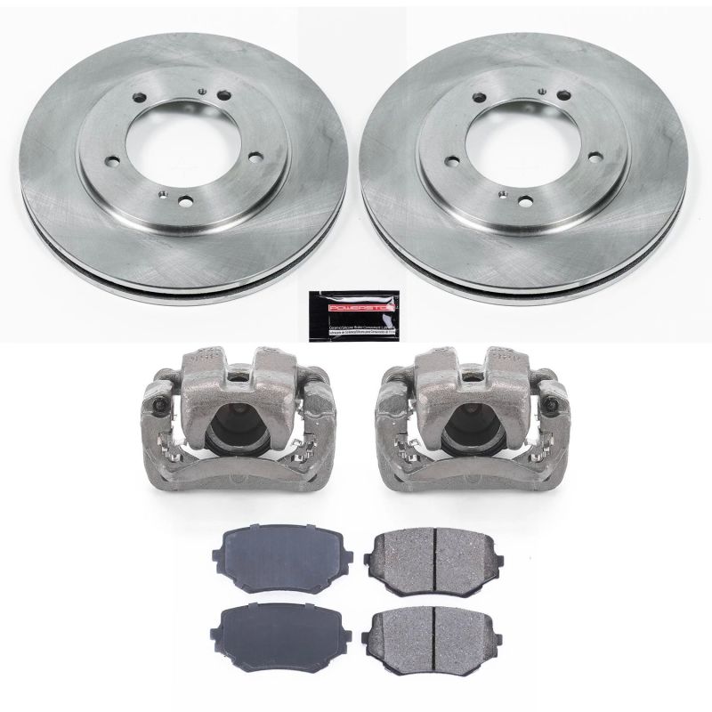 Power Stop 00-05 Suzuki Grand Vitara Front Autospecialty Brake Kit w/Calipers PowerStop