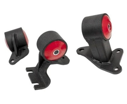 Innovative 88-91 Civic B-Series Black Steel Mounts 60A Bushings (B-SERIES / CABLE / RHD) Innovative Mounts