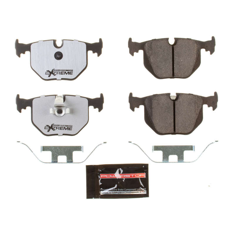 Power Stop 01-05 BMW 330Ci Rear Z26 Extreme Street Brake Pads w/Hardware PowerStop
