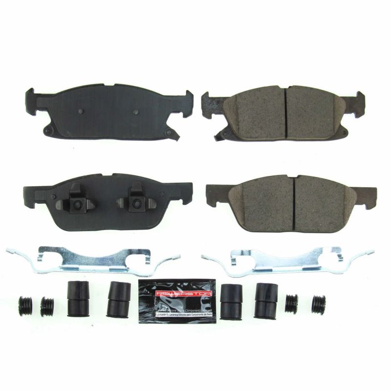 Power Stop 2019 Ford Edge Front Z23 Evolution Sport Brake Pads w/Hardware PowerStop