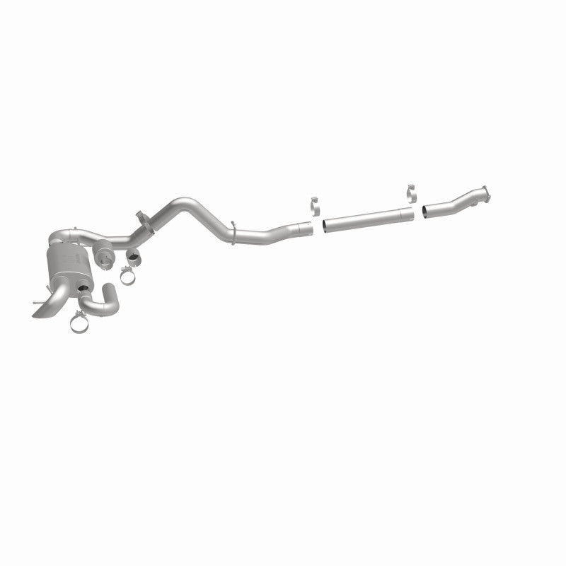 MagnaFlow 2021 Ford Bronco Overland Series Cat-Back Exhaust w/ Single Straight Driver Exit- No Tip Magnaflow