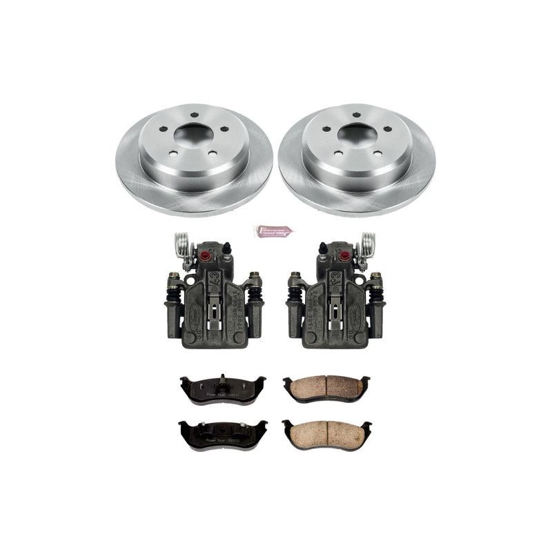 Power Stop 96-02 Ford Crown Victoria Rear Autospecialty Brake Kit w/Calipers PowerStop