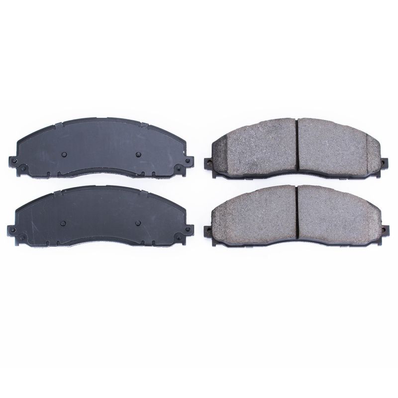 Power Stop 12-19 Ford F-250 Super Duty Front Z16 Evolution Ceramic Brake Pads PowerStop