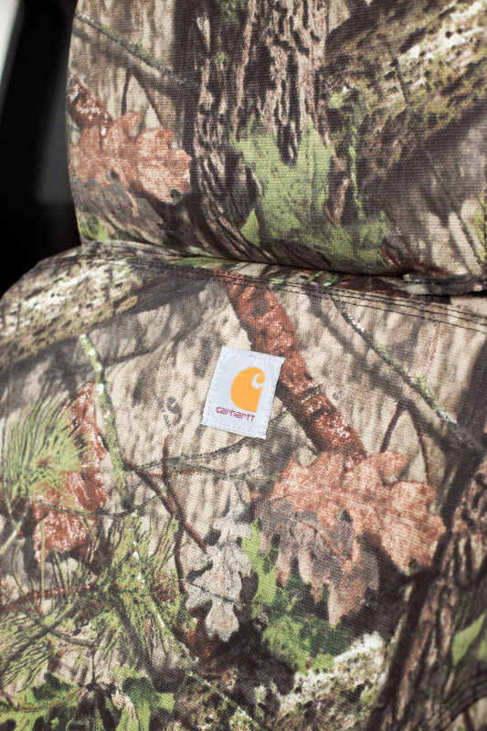 Covercraft Carhartt Mossy Oak Camo SeatSaver Seat Covers for 2025 Expedition Front Row Mossy Oak - SSC2630CAMB