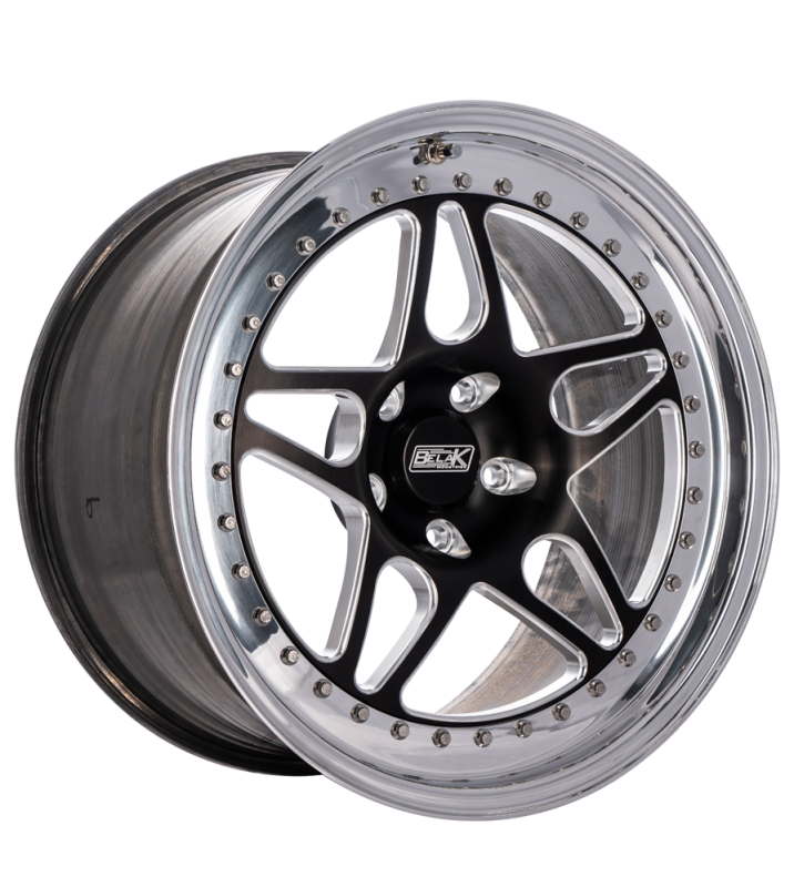 Belak 18x12 / 8.75in BS / 5x4.75 BP / High Pad / Series 3 Wheel - Non-Beadlock 18125475S38BS-NBL