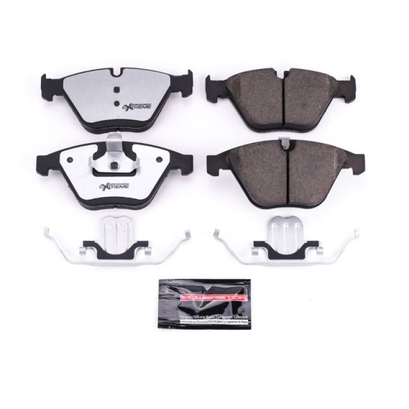 Power Stop 08-13 BMW 328i Front Z26 Extreme Street Brake Pads w/Hardware PowerStop