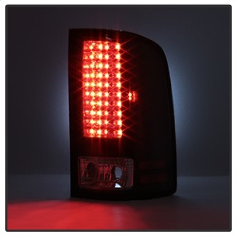 Spyder GMC Sierra 07-13 (Not fit 3500 Dually 4 Rear Wheels)LED Tail Lights Black ALT-YD-GS07-LED-BK SPYDER