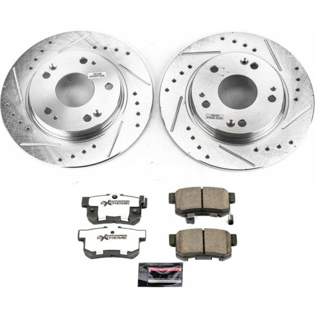 Power Stop 11-15 BMW 750i Front & Rear Z23 Evolution Sport Coated Brake Kit