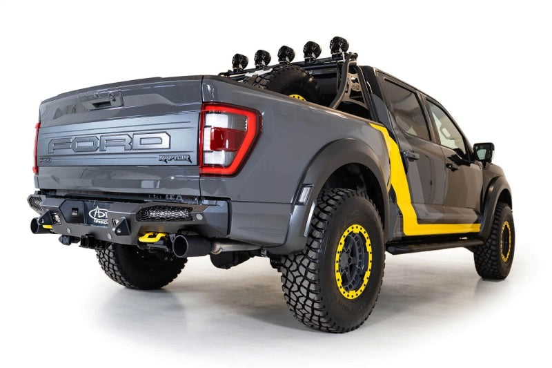 Addictive Desert Designs HoneyBadger Rear Bumper | 2021–2025 Ford F-150 Raptor & Raptor R (R210151430103)