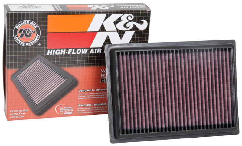 K&N 2014 Suzuki Alto L3-0.7L F/I Turbo Replacement Drop In Air Filter K&N Engineering