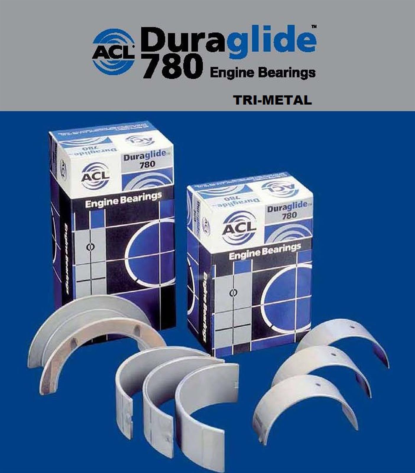 ACL 8B634PO/S2-40 TRIMETAL - Ford Prod. V8 255-289-302 1962-98 Engine Connecting Rod Bearing Set