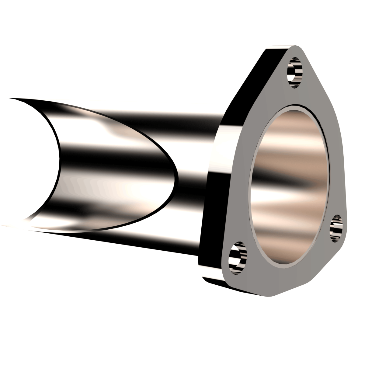 QTP 2.50 Inch Stainless Steel DIY Exhaust Cutout Pipe (Universal) - 10251 QTP