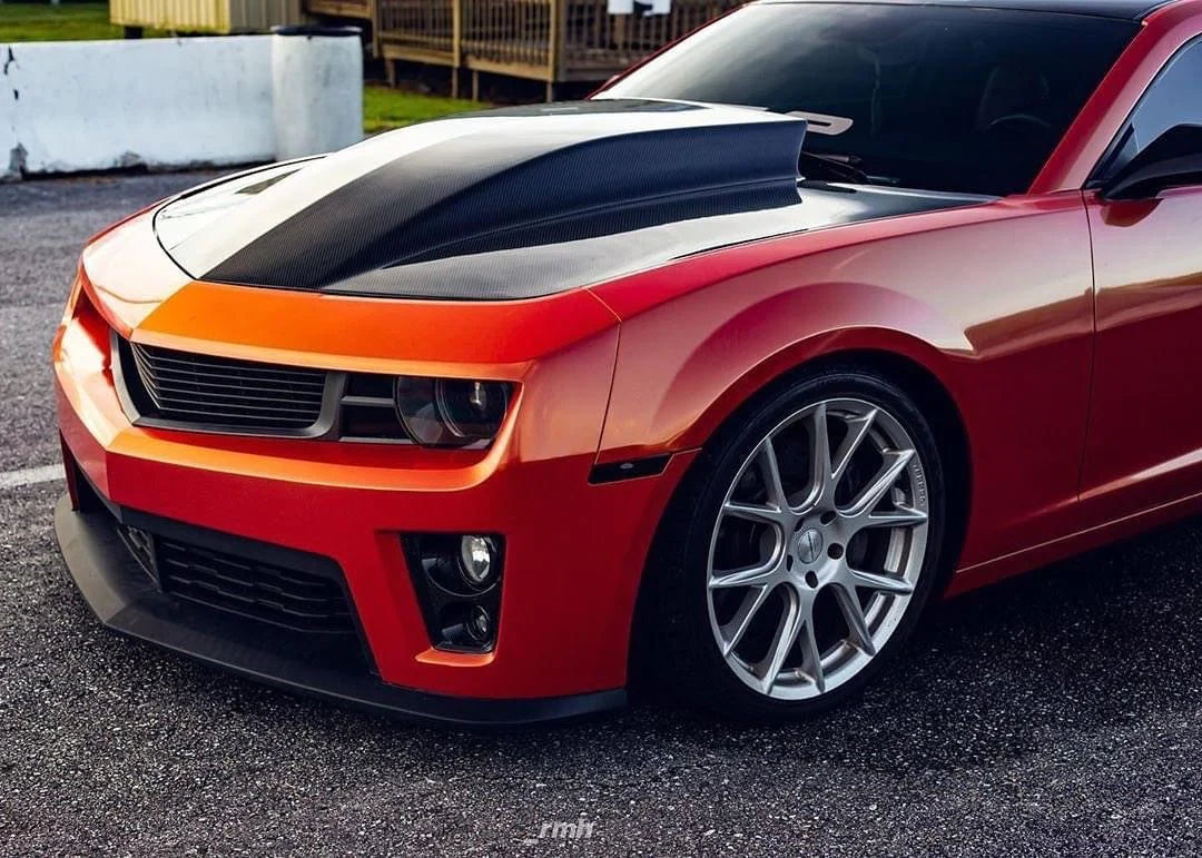 Anderson Composites 10-15 Camaro Carbon Fiber Cowl Hood AC-HD1011CHCAM-CP