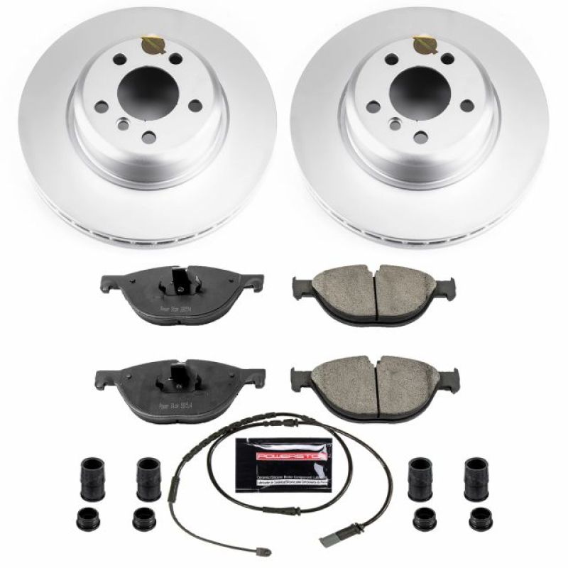 Power Stop 12-13 BMW 528i Front Z23 Evolution Sport Coated Brake Kit PowerStop