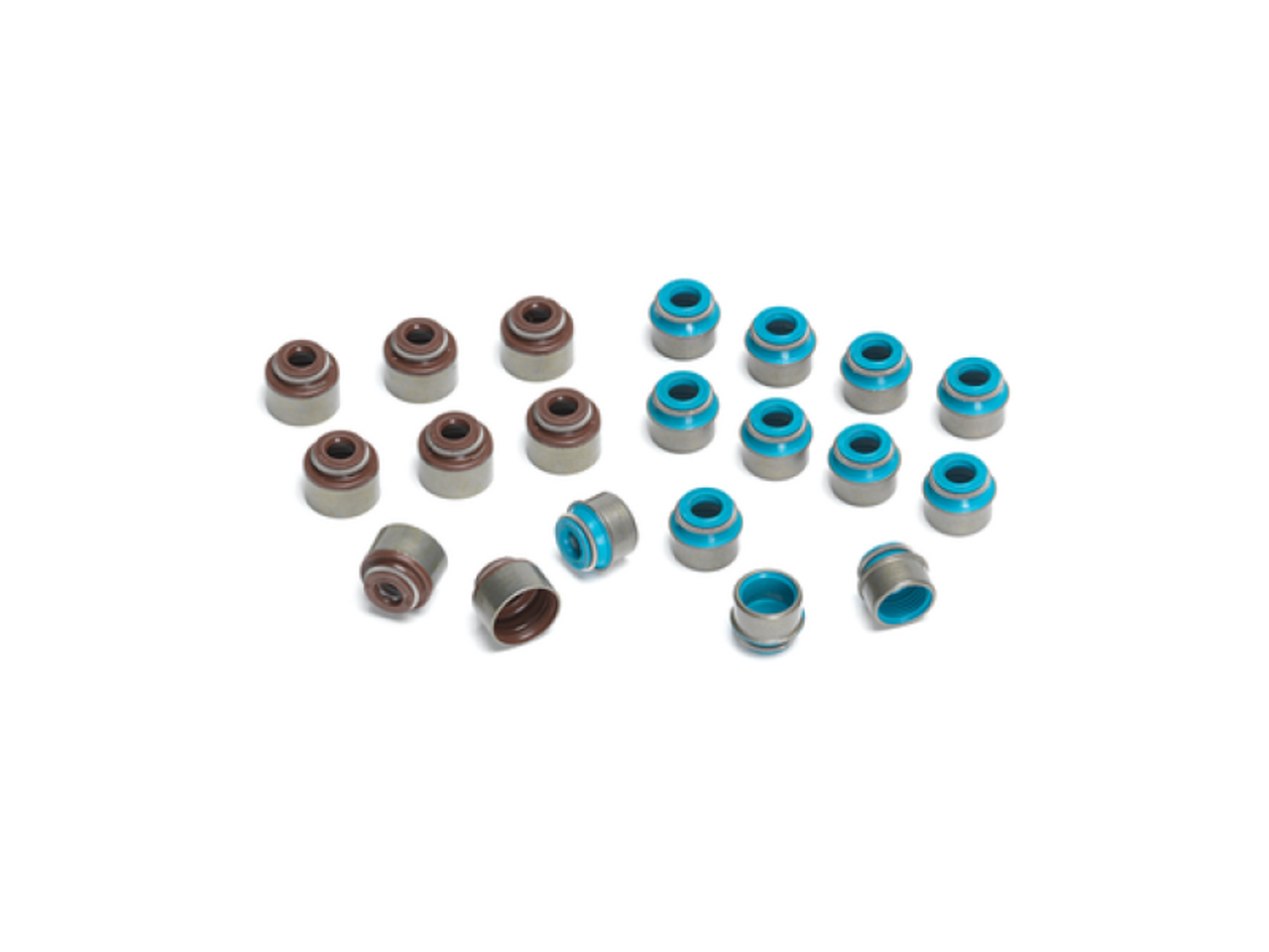 Supertech Ford Coyote 5.0L  6mm Stem Viton Intake/Exhaust Valve Stem Seal - Set of 24