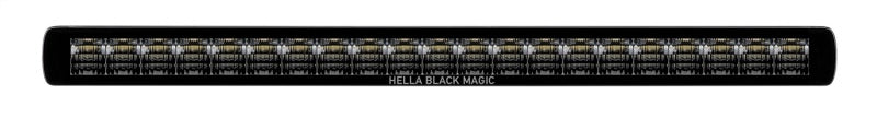 Hella Universal Black Magic 20in Thin Light Bar - Driving Beam Hella