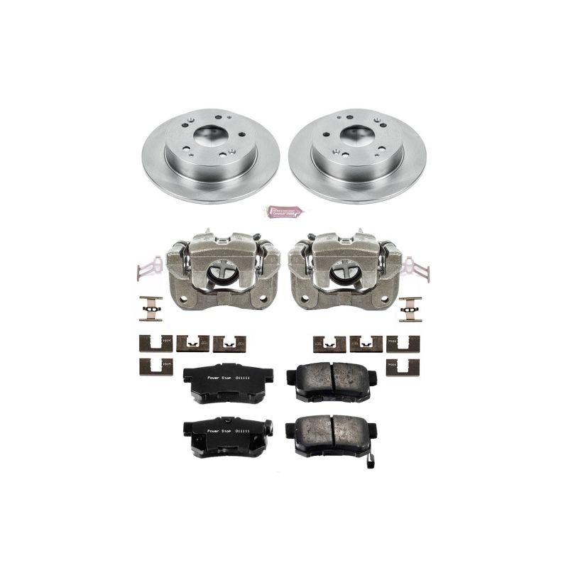 Power Stop 02-06 Acura RSX Rear Autospecialty Brake Kit w/Calipers PowerStop