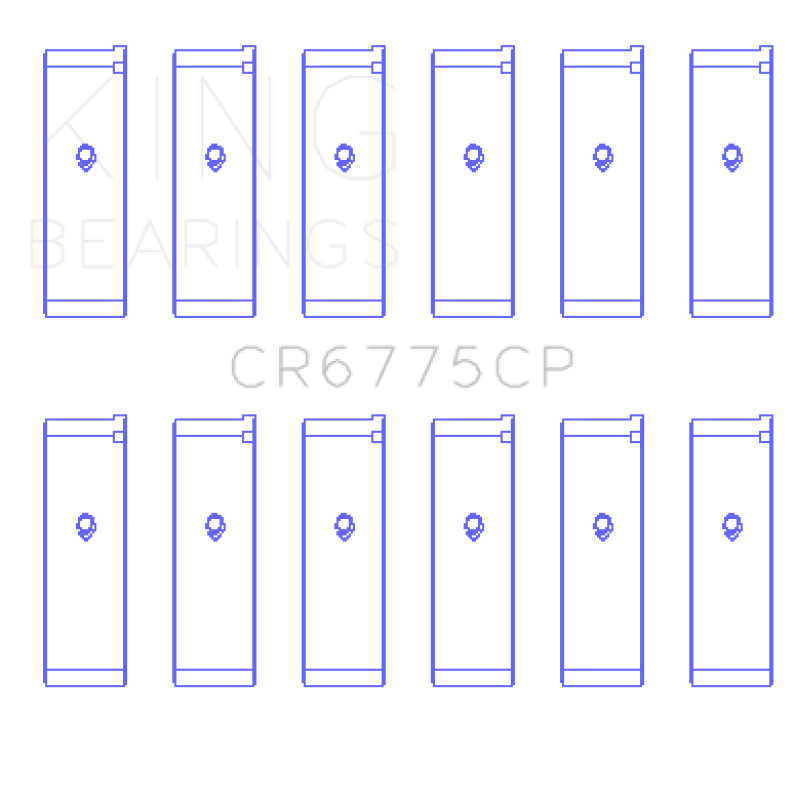 King Engine Rod Bearings Nissan Connecting Set