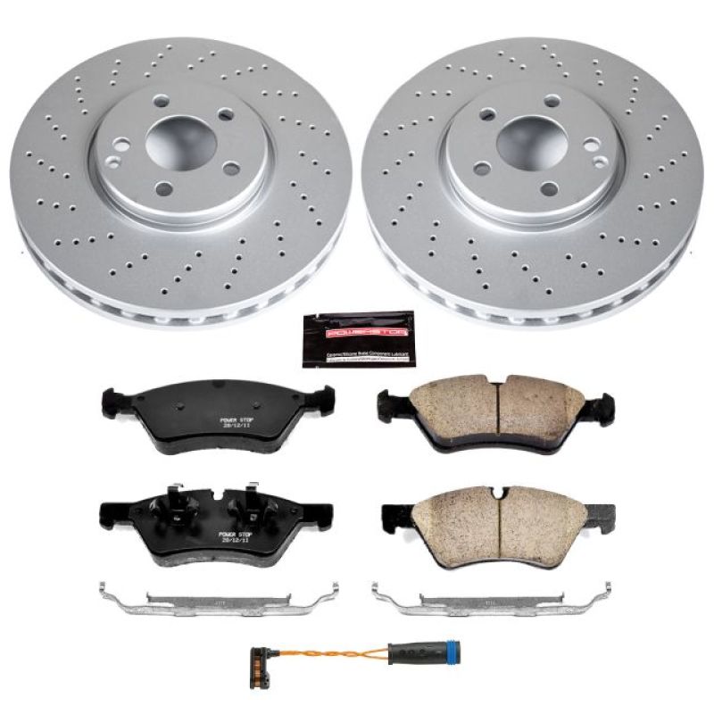 Power Stop 07-09 Mercedes-Benz E350 Front & Rear Z23 Evolution Sport Brake Kit
