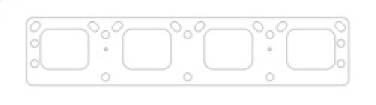 Cometic Chrysler Gen-2 Hemi .030in MLS Exhaust Manifold Gasket Set-1.844in x 1.890in Rectangle Port