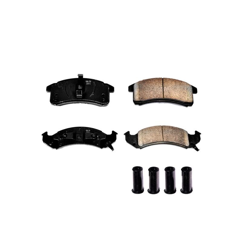 Power Stop 92-93 Buick LeSabre Front Z17 Evolution Ceramic Brake Pads w/Hardware PowerStop
