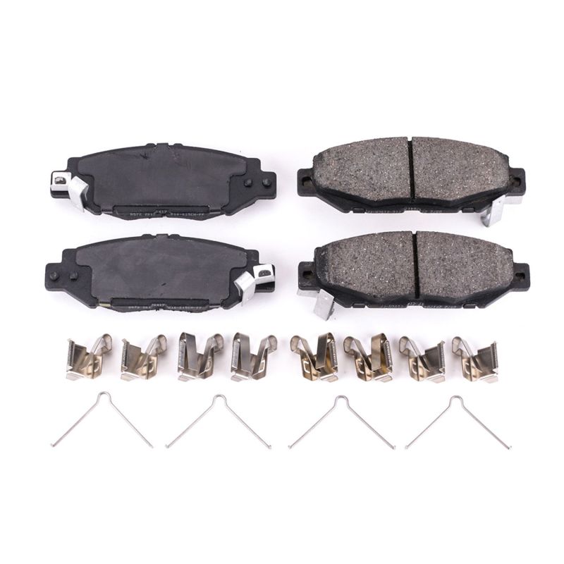 Power Stop 93-97 Lexus GS300 Rear Z17 Evolution Ceramic Brake Pads w/Hardware PowerStop
