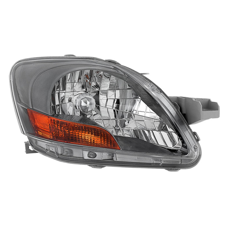 xTune Toyota Yaris Sedan 06-12 Passenger Side Headlight -OEM Left HD-JH-TYA06-OE-R SPYDER