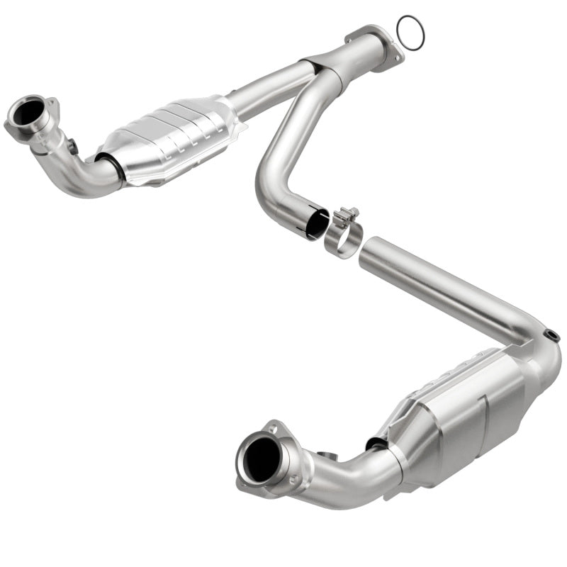MagnaFlow Conv DF 07-09 Chevrolet/GMC Silverado/Sierra 2500 HD 6.0L Y-Pipe Assembly excludes Classic Magnaflow