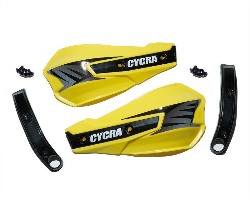 Cycra Vortex Replacement Hand Shields with Abrasion Guards - Yellow - 1CYC-1029-55