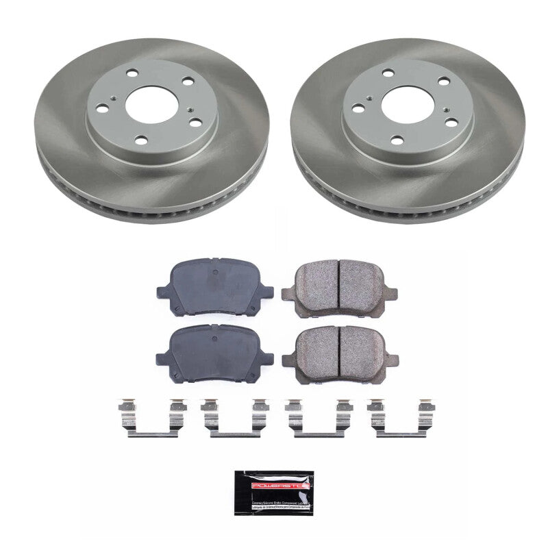 Power Stop 99-03 Toyota Solara Front Semi-Coated Rotor Kit PowerStop