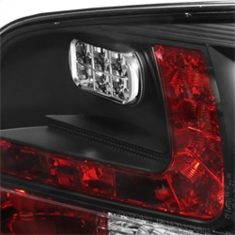Spyder Volkswagen Touareg 03-07 LED Tail Lights Black ALT-YD-VTOU04-LED-BK SPYDER
