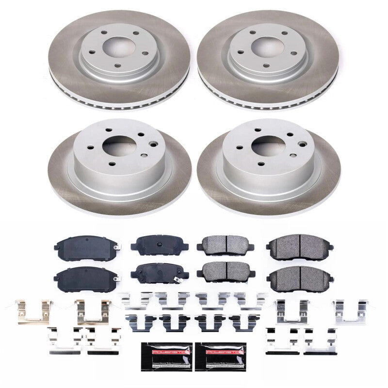 Power Stop 20-21 Kia Soul Front Z23 Evolution Brake Kit PowerStop