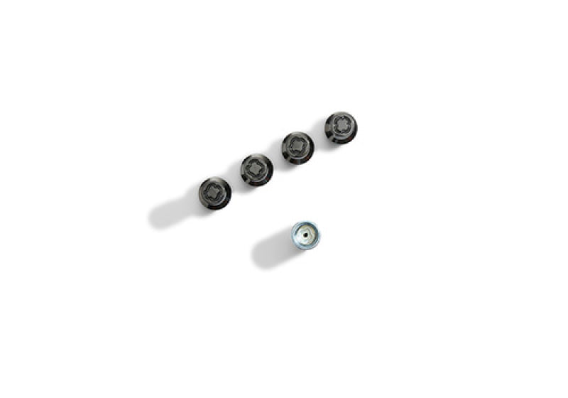 Ford Racing M14x1.5 Black Security Lug Nut Kit - Set of 4 Ford Racing