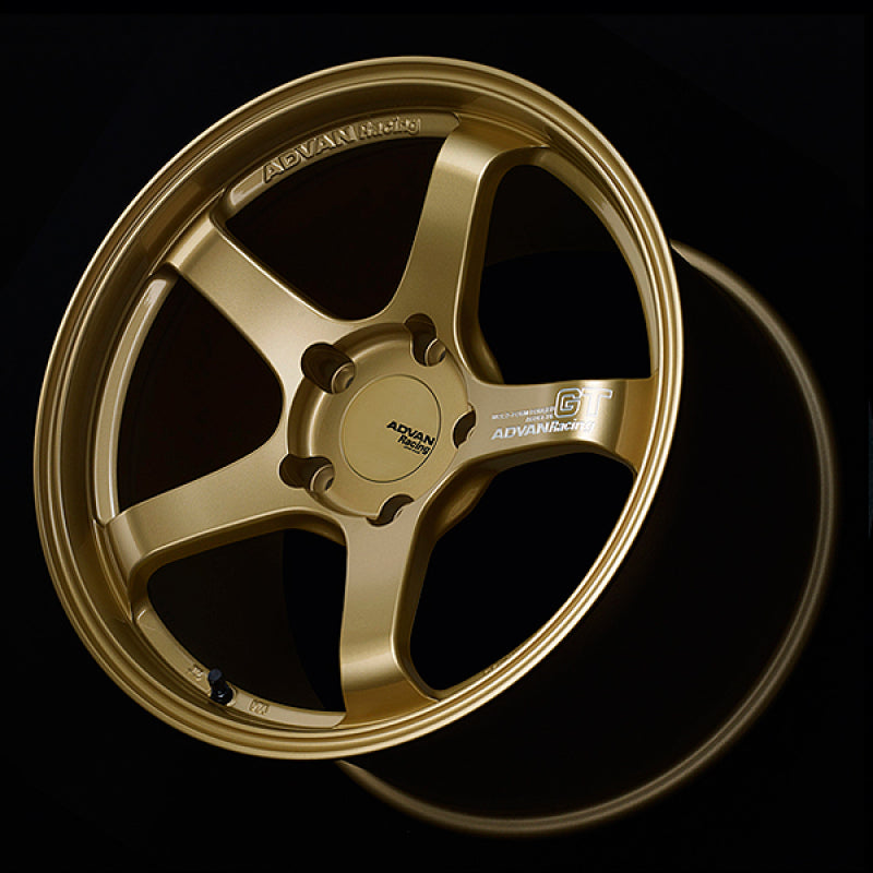 Advan YAQ8K60PZP GT for Porsche 18X10.0 +60 5-130 Racing Gold Metallic