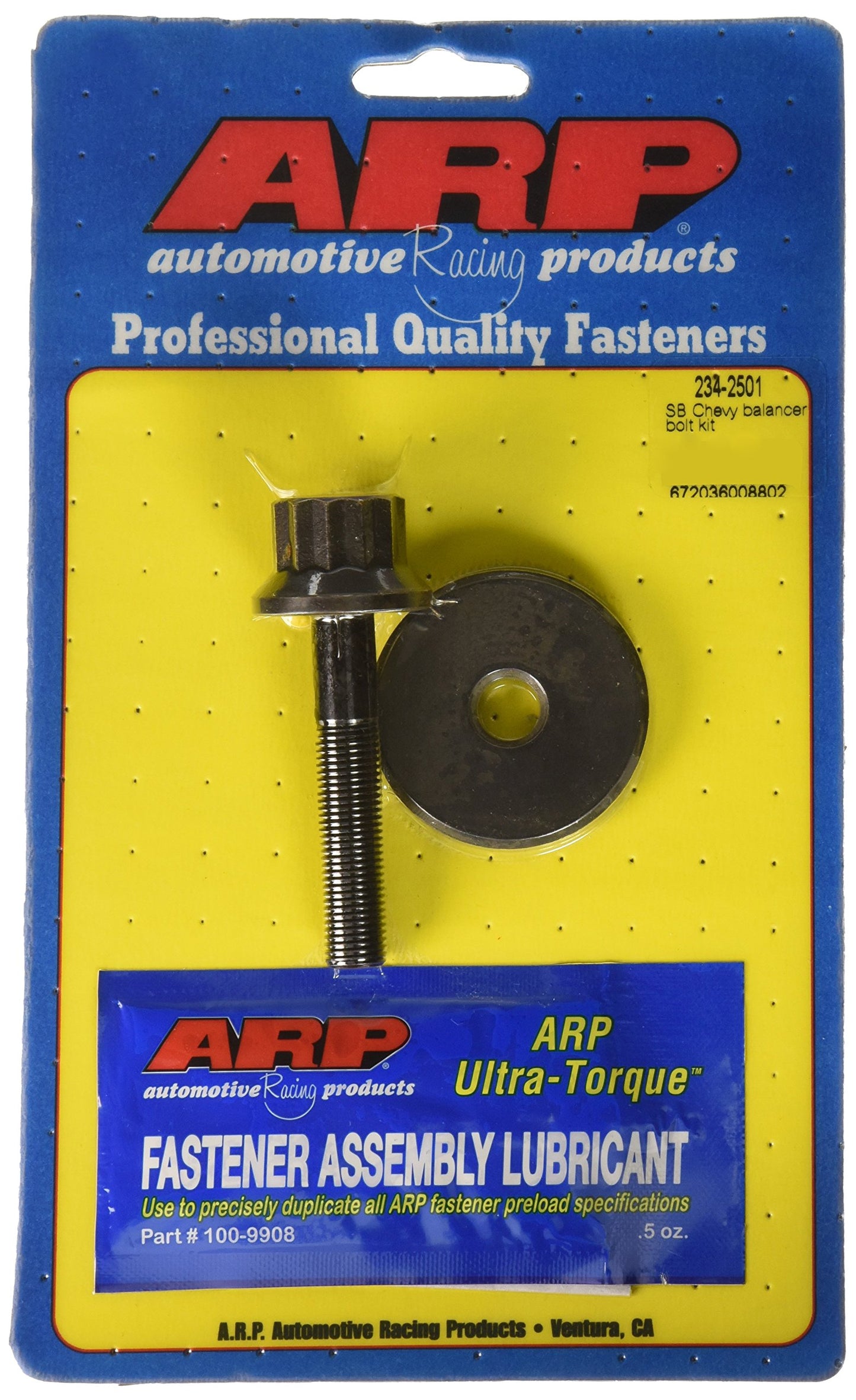 ARP SB Chevy Harmonic Balancer Bolt Kit