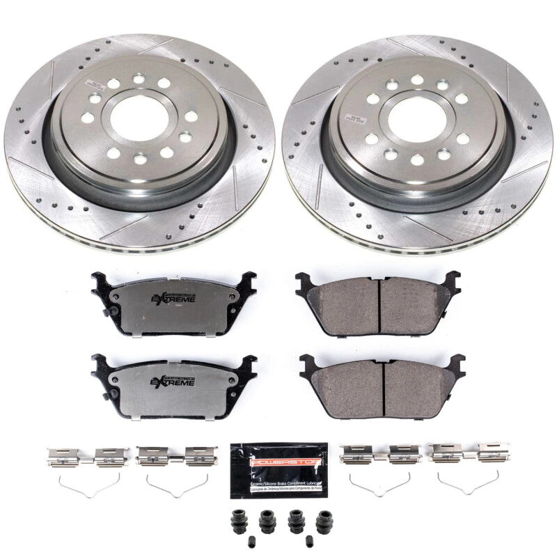 Power Stop 22-23 Jeep Grand Wagoneer Rear Z36 Truck & Tow Brake Kit PowerStop